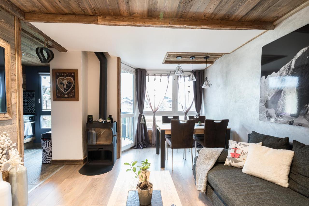 Ferienwohnung Le Nid D'Aigle Les Houches Exterior foto